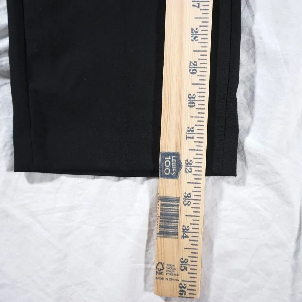 Banana Republic Mason Athletic Tapered Pants Black 32x34 NWT